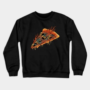 Pizza skull Crewneck Sweatshirt